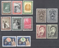Vatican 1966-89 Lot Mini Collection MNH DE.013 - Collezioni