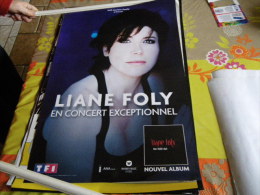 LIANE FOLY AFFICHE DE CONCERT ORIGINALE 60 X 40 - Manifesti & Poster