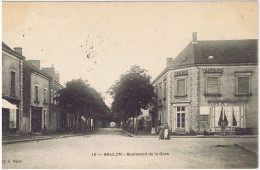 72 - Brûlon (Sarthe) - Boulevard De La Gare - Brulon