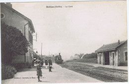 72 - Brûlon (Sarthe) - La Gare - Brulon