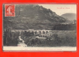 - AXAT -   Vallée De L´ Aude - Le Viaduc - Vue Prise Vers Les Gorges De St Georges - Axat