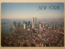 New York, Aerial View Of Lower New York Skyline - Tarjetas Panorámicas