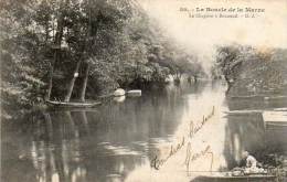 CPA - BONNEUIL (94) - Aspect Du Chapitre (boucle De La Marne) En 1900 - Lavandière Au 1° Plan - Bonneuil Sur Marne