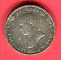 50 CENTAVOS  (KML 22)   TTB  22 - Uruguay