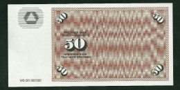 Test Note "DRESDNER BANK" Testnote, 50 DM, Beids. Druck, RRRRR, UNC - Autres - Europe