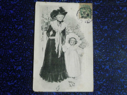 Delcampe - Petite Fille Et Sa Grand Mère - Abbildungen