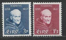 Irlande 1957 N°134/135 Neufs * MLH Père Luke Widding - Ungebraucht