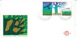 Protection Ecologie, Fdc Pays Bas, Yvert N 994/996, Date 1974 - Protection De L'environnement & Climat