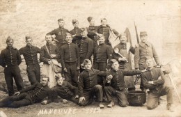 CPA 1118 - MILITARIA - Carte Photo Militaire - Zouave & Soldats N° 69 Sur Les Cols à  BAR - LE - DUC Ou NANCY - Personen