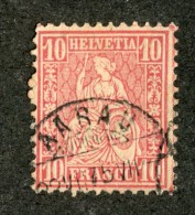 3290  Swiss 1867   Mi.#30 * Scott.#53    Cat. 2.€ -Offers Welcome!- - Oblitérés