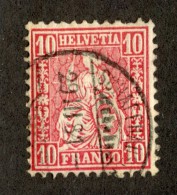 3298  Swiss 1867   Mi.#30 (o) Scott.#53    Cat. 2.€ -Offers Welcome!- - Oblitérés