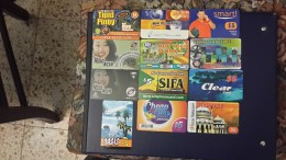 Prepiad Card-( Lot 15)-12 Card Prepiad 5$-used+2 Card Preoiad Free - Collections