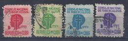 Cuba  1954  Anti-TB  (o)  1c - Used Stamps