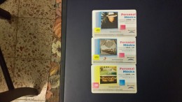 Argentina-personal Musica-(a)-($20and$30)-(3 Prepiad Card)-used+2prepiad Free - Argentinien