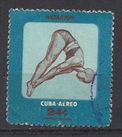 Cuba  1957   Air. Youth Recreation  (o)  24c - Poste Aérienne