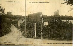 97 LA FRETTE SUR SEINE  ROUTE DE PONTOISE ED POIREL 1933 - La Frette-sur-Seine