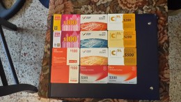 Prepiad Card-repill+voucher+pccw+csl-( Lot 26)-12 Card Prepiad-$50,100,200,300,500-used+2 Card Preoiad Free - Collections