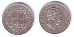 Italy 5 Lire 1873 MBN - 1861-1878 : Victor Emmanuel II