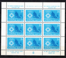 ADDITIONAL OLYMPIC STAMP-YUGOSLAVIA MNH - Blocks & Sheetlets