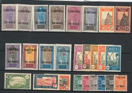 NIGER LOT  NEUFS  *   DONT 18-20-22-24-50  + TAXE  TB - Unused Stamps
