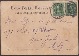 1899-H-84 CUBA. US OCCUPATION. 1902. Ed.30. 1c. TARJETA POSTAL VISTA EJERCITO MAMBI.  MARCA DUPLEX HAVANA 2D. - Voorfilatelie