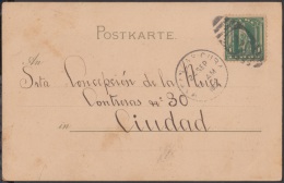 1899-H-87 CUBA. US OCCUPATION. 1902. Ed.30. 1c. TARJETA POSTAL. MARCA POSTAL DUPLEX HABANA- CUBA 2. - Préphilatélie