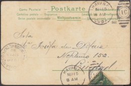 1899-H-88 CUBA. US OCCUPATION. 1902. Ed.30. 1c. TARJETA POSTAL. MARCA POSTAL DUPLEX HAVANA 1C. - Prephilately