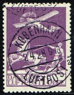 1925. Air Mail. 15 øre Lilac. KØBENHAVN LUFTPOST 2. 4. 28. (Michel: 144) - JF158311 - Aéreo