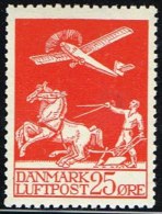 1925. Air Mail. 25 øre Red. (Michel: 145) - JF158320 - Aéreo