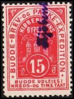 KIØBENHAVNS BYPOST. 1885. 15 ØRE.  (Michel: DAKA 17) - JF107749 - Ortsausgaben