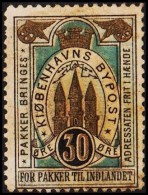 KIØBENHAVNS BYPOST. 1887. 35 ØRE.  (Michel: DAKA 35) - JF107767 - Lokale Uitgaven