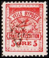 VEJLE BYPOST. 1887. 5 ØRE.  (Michel: DAKA 4) - JF107757 - Emissions Locales