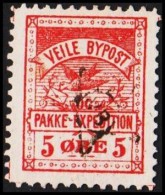 VEJLE BYPOST. 1887. 5 ØRE.  (Michel: DAKA 4) - JF107756 - Local Post Stamps