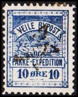 VEJLE BYPOST. 1887. 10 ØRE.  (Michel: DAKA 5) - JF107759 - Ortsausgaben