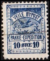 VEJLE BYPOST. 1887. 10 ØRE.  (Michel: DAKA 5) - JF107764 - Ortsausgaben