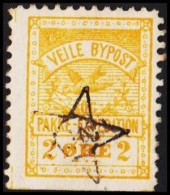 VEJLE BYPOST. 1887. 2 ØRE.  (Michel: DAKA 2a) - JF107753 - Local Post Stamps