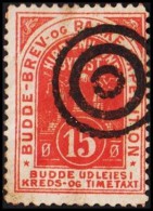 KIØBENHAVNS BYPOST. 1885. 15 ØRE.  (Michel: DAKA 17) - JF107748 - Lokale Uitgaven