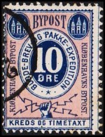 KIØBENHAVNS BYPOST. 1884. 10 ØRE.  (Michel: DAKA 15) - JF107778 - Ortsausgaben