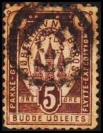 KIØBENHAVNS BYPOST. 1889. 5 ØRE.  (Michel: DAKA 39) - JF107811 - Local Post Stamps