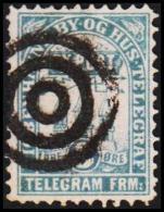 KIØBENHAVNS BYPOST. 1880. 3 ØRE.  (Michel: DAKA 3) - JF107821 - Local Post Stamps