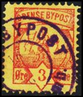 ODENSE BYPOST. 1886. 3 ØRE.  (Michel: DAKA  14) - JF107780 - Local Post Stamps