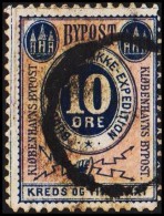 KIØBENHAVNS BYPOST. 1884. 10 ØRE.  (Michel: DAKA 15) - JF107776 - Emisiones Locales