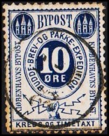 KIØBENHAVNS BYPOST. 1883. 10 ØRE.  (Michel: DAKA 15) - JF107828 - Emissioni Locali