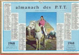 CALENDRIER 1968 OLLER EN BON ETAT - Petit Format : 1961-70