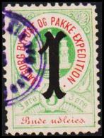 AALBORG BYPOST. 1886. 1/3 ØRE.  (Michel: DAKA 23) - JF107899 - Emissions Locales