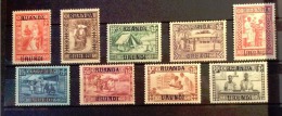 Ruanda Urundi - COB 81/89 - SCOTT B3/11 - Goutte De Lait - MNH - Unused Stamps