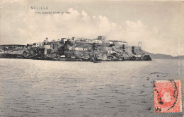 ESPAGNE.  MELILLA.  VISTA GENERAL DESDE EL MAR.  BEAU PLAN.  1907 - Melilla