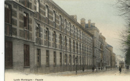 CPA (theme Paris Grandes Ecoles) LYCEE  MONTAIGNE Façade  17 Rue Auguste Comte Paris6e - Enseignement, Ecoles Et Universités