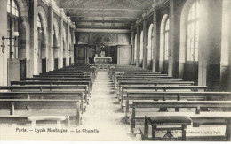 CPA (theme Paris Grandes Ecoles) LYCEE  MONTAIGNE  La Chapelle  17 Rue Auguste Comte Paris6e - Enseignement, Ecoles Et Universités