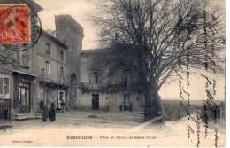Remoulins Place Du Portail Et Rte D'uzès - Remoulins